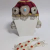 Gul-e-Lala Kasaba | Kashmiri Cap with Jewelry for Women