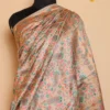 Cream Kashmiri Kani Saree with Lokut Badami Design - Salma