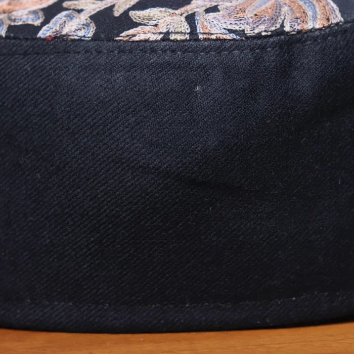 Chashm-i-Nur – Elegant Toosha Cap with Kashmiri Aari Embroidery - Image 3
