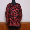 Black Chinar Front Back Aari Work Kashmiri Short Kurti - Lal Bazaar Collection