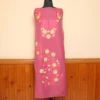2PC Magenta Kashmiri Work Cotton Suit with Floral Booti - Dal Jheel Collection