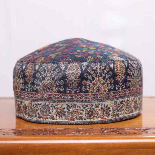 Noorani Darwazah Blue  Kani Cap