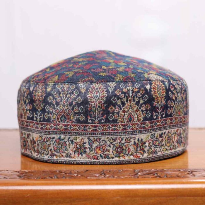 Noorani Darwazah Blue  Kani Cap