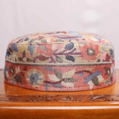 Shaam-i-Kani Kashmiri Cap in Multicolour Kani Desig