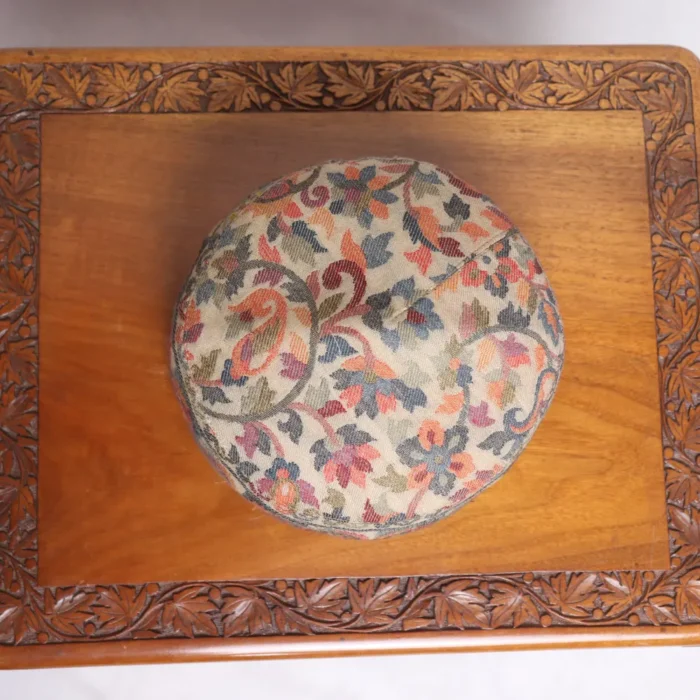 Beige Gulshan-e-Saif Badaam Kani Cap - Image 3