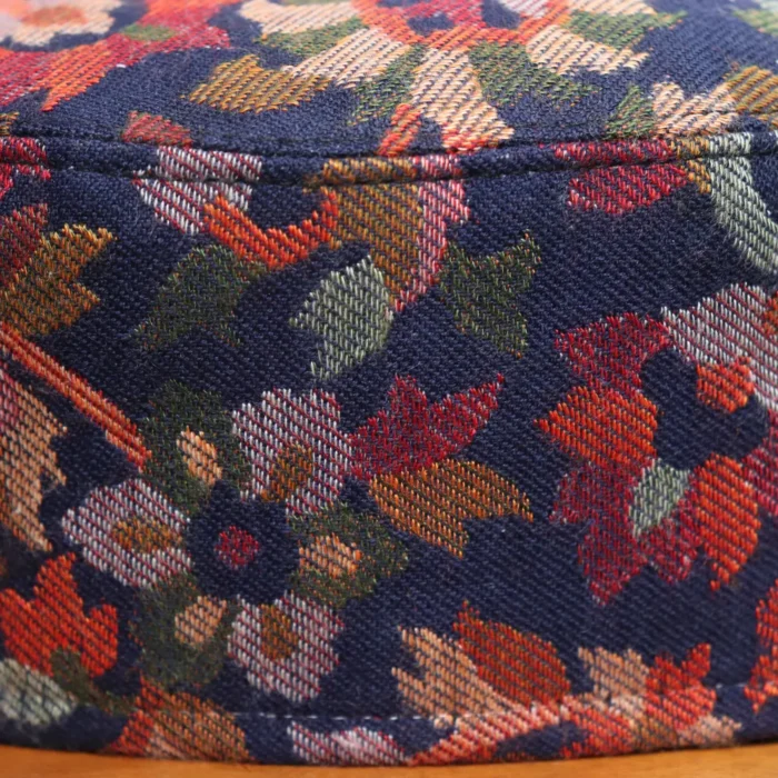 Hazratbaghi Blue Authentic Kashmiri Kani Cap from the Valley - Image 2