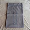 Dark Grey Sozni Embroidered Kurta Pyjama in Ruby Cotton – Unstitched or Stitched