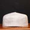 Hami Kashmiri Creamy Plain Toosha Cap