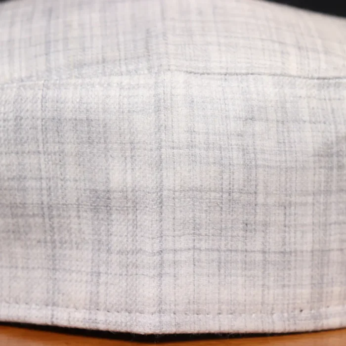 Hami Kashmiri Creamy Plain Toosha Cap - Image 2