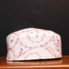 Khaas Manzil White Toosha Cap with Hand Sozni Embroidery