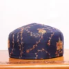 Gul-e-Lolab Blue Sozni Embroidered Kashmiri Toosha Cap