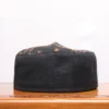 Shahbaz Numa Black Toosha Cap with Hand Sozni Embroidery