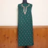 Green 2PC Hand Aari Embroidered Suit | Sonmarg  Collection