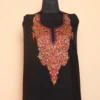 Elegent Black 2PC Kashmiri Handwork Aari Suit - Zikrejaan Collection