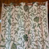 Kashmiri Premium Cotton Curtain with Hand Crewel Chinar Embroidery