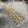 Kashmiri Table Runner in Cotton with Elegant Hand Embroidery (4×1 ft)