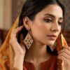 Kashmiri Paper Machie Earrings – Pair Included