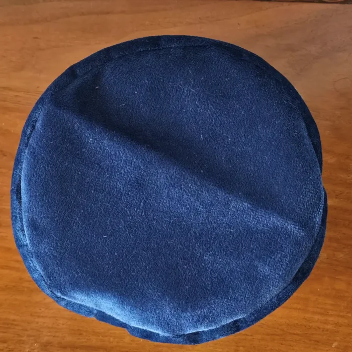 Nargis-Gul Kashmiri Velvet Tilla Kids Cap with Almond Border - Image 3
