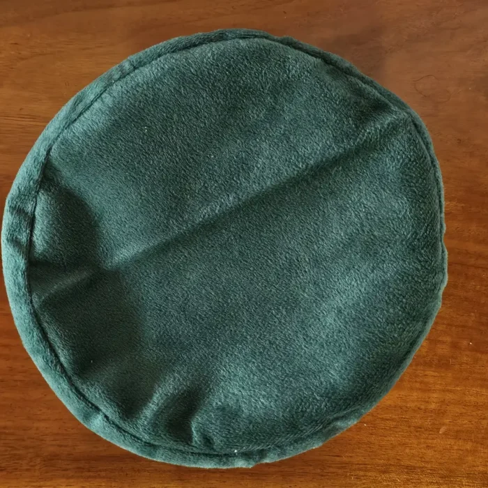 Zufaiz Green Kashmiri Velvet Cap with Tilla Badam Motifs - Image 3