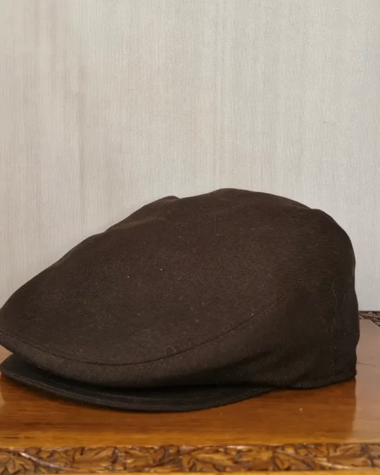 Classic Brown Golf Cap | Flat Office Cap