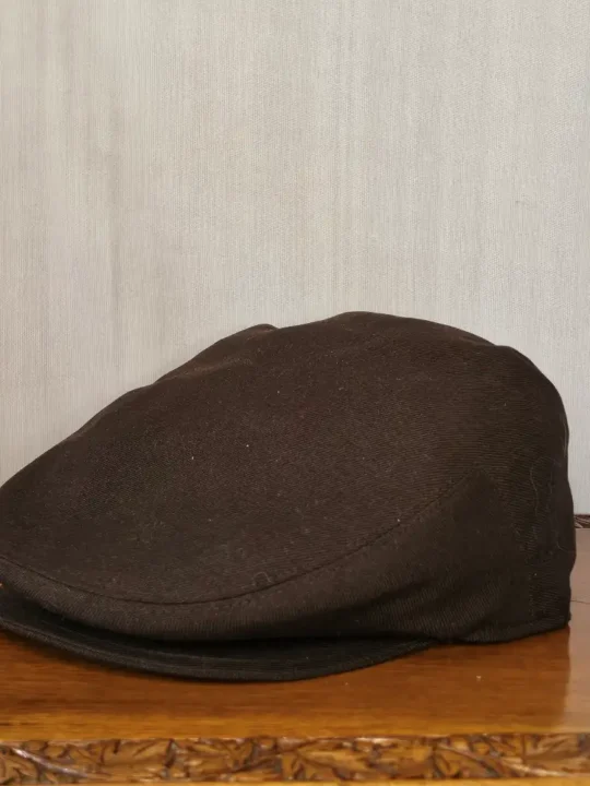 Classic Brown Golf Cap | Flat Office Cap
