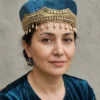 Kashmiri Cap for Women in Green Velvet with Tilla Embroidery