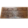 Kashmiri Walnut Handmade Nameplate - Chinari