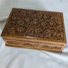 Handcrafted Kashmiri Walnut Box for Jewellery & Keepsakes