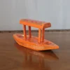 Miniature Kashmiri Paper Machie Shikara – Garden Bloom Design
