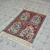 Dusooty Cotton Runner with Kashmiri Silk Chain Stitch Embroidery (3x2 ft)