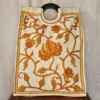 Kashmiri Long Crewel Bag with Black Handle – Pahalgam Collection