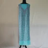 Kashmiri Light Sea Green Cotton 2PC Unstitched Suit Fabric With All over Jaal Badami Work - Khayam