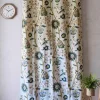 Kashmiri Curtain in Premium Cotton with All-Over Hand Crewelwork