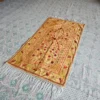 Mustard Color Kashmiri Aari Embroidered Prayer Mat