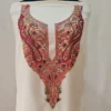 White 2PC Summer Cool Kashmiri Suit With Hand Aari embroidery - Zohra