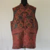 Men Kani Jacket in Green | Waist Coat from Kashmir - Lal Bazaar Collection