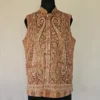 Beige Men Kani Jacket | Waist Coat from Kashmir - Lal Bazaar