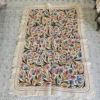 Naqsh-e-Gul 7x5 ft Wool Namda with Hand Aari Embroidery (7x5 ft)