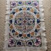 Kashmir Large Hand Aari Namda in Pure Wool (7x5 ft)