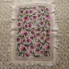 Beautiful Pure Wool Kashmiri Namda with Hand Aari Embroiderey (4x3)