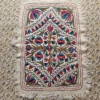 Kashmiri Hand Aari Embroidered Namda in Pure Wool (4x3)