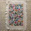 Hand Aari Embroidered Pure Wool Namda from Kashmir