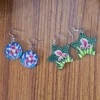 Kashmiri Paper Machie Earrings – Star & Circle Pair Set