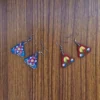 Kashmiri Paper Machie Earrings in Twin Pair Combo