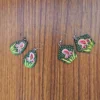 2-Pair Set of Kashmiri Paper Machie Earrings