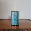Kashmiri Paper Machie Brush Holder with Floral Motifs