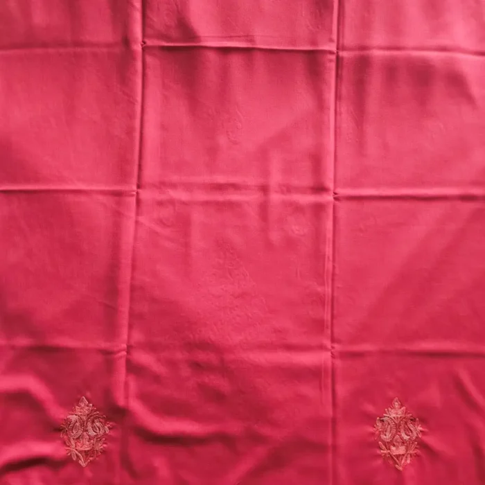 3PC Magenta Summer Cool Kashmiri Suit Fabric With Ariwork Boothis - Khayam - Image 4
