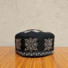 Mehrbaan-e-Dil Black Hand Sozni Work on Kashmiri Toosha Cap