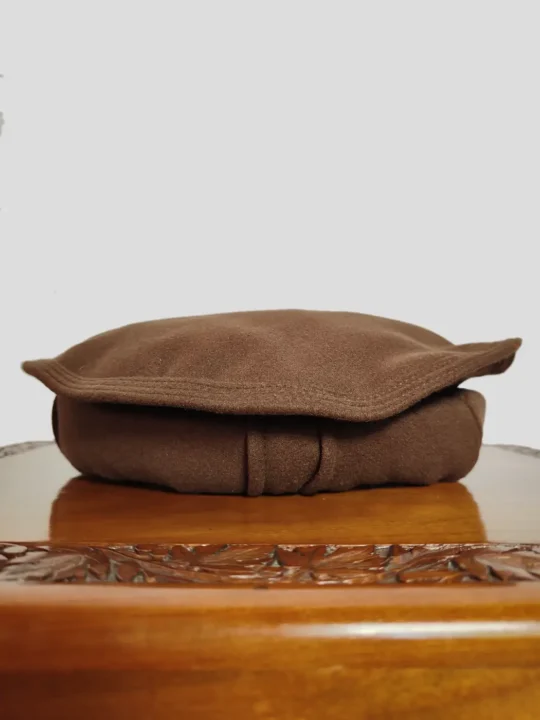 Dark Brown Pakol Cap | Afghani Style