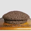 Dark Brown Elite Karakul Round Cap